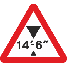No Vehicles Over Height Shown